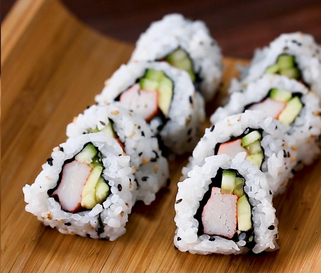 Easy California sushi roll PadCook com